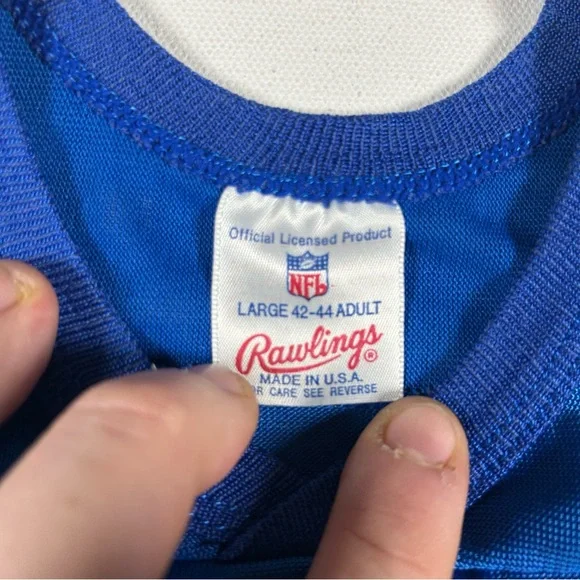 Seattle Seahawks Vintage 1970s Jim Zorn Rawlings Jersey in LARGE Made USA